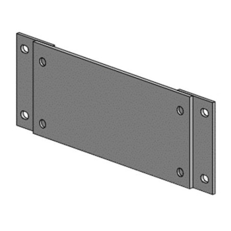 Ergonomic Solutions Kiosk Blanking Plate - Black | Premium Quality & Sleek Design - SPK510-02